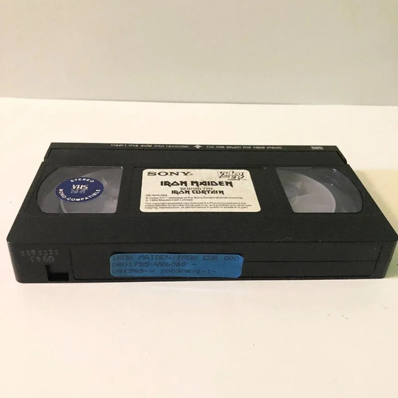 1984 Iron Maiden Behind The Iron Curtain VHS  Sony Video EP - Picture 11 of 15